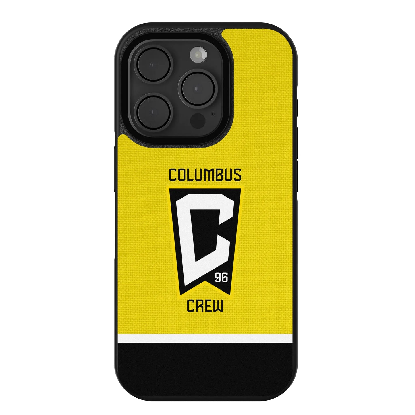 Columbus Crew Endzone Solid Bump Phone Case for Apple iPhone