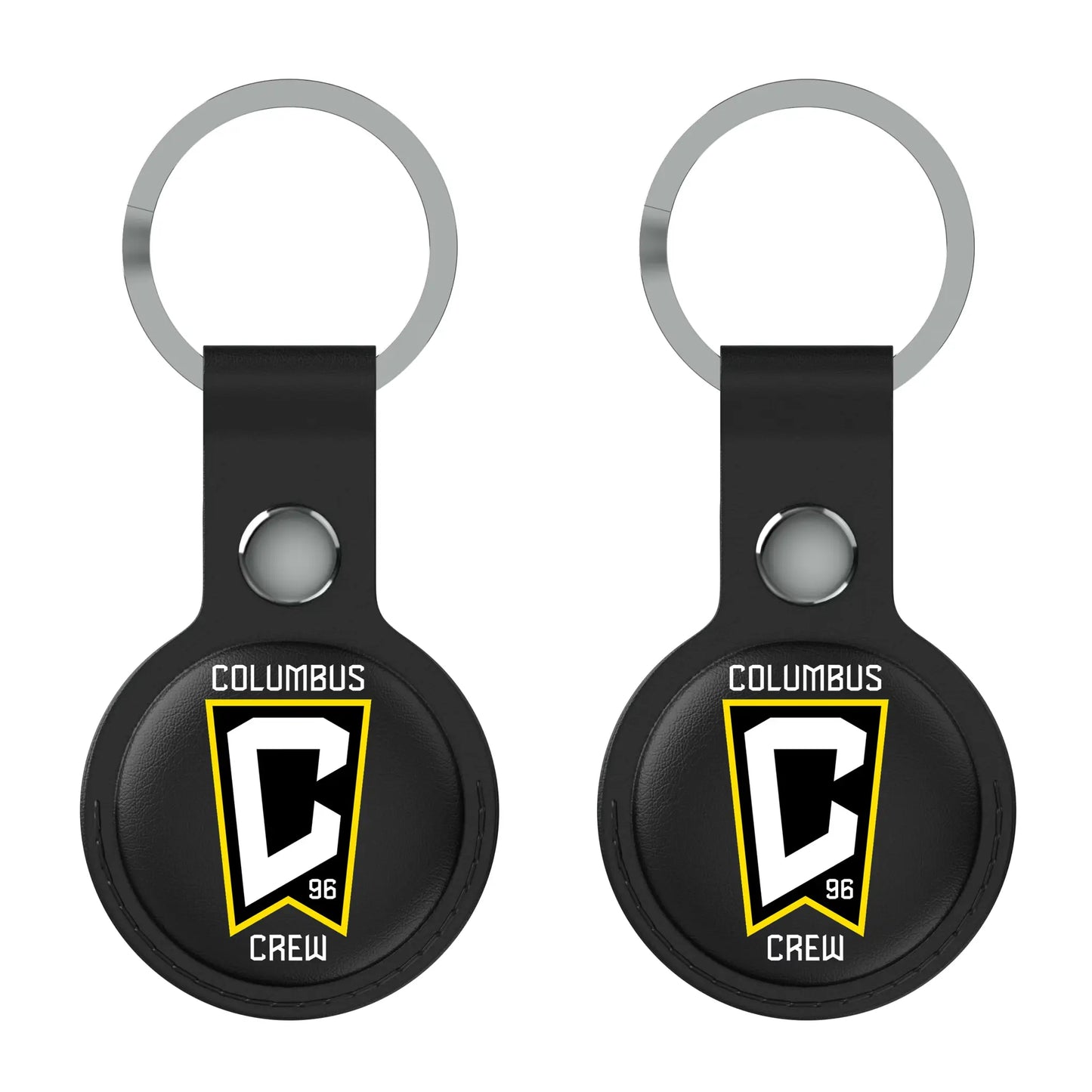 Columbus Crew Insignia Black Airtag Holder 2-Pack