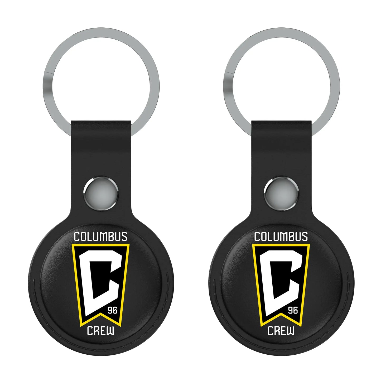Columbus Crew Insignia Black Airtag Holder 2-Pack