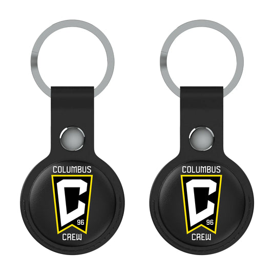 Columbus Crew Insignia Black Airtag Holder 2-Pack