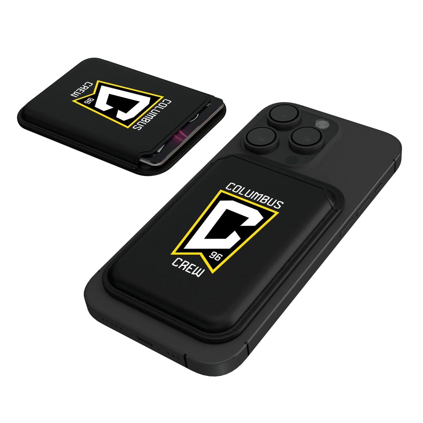 Columbus Crew Insignia Black Magnetic Credit Card Wallet