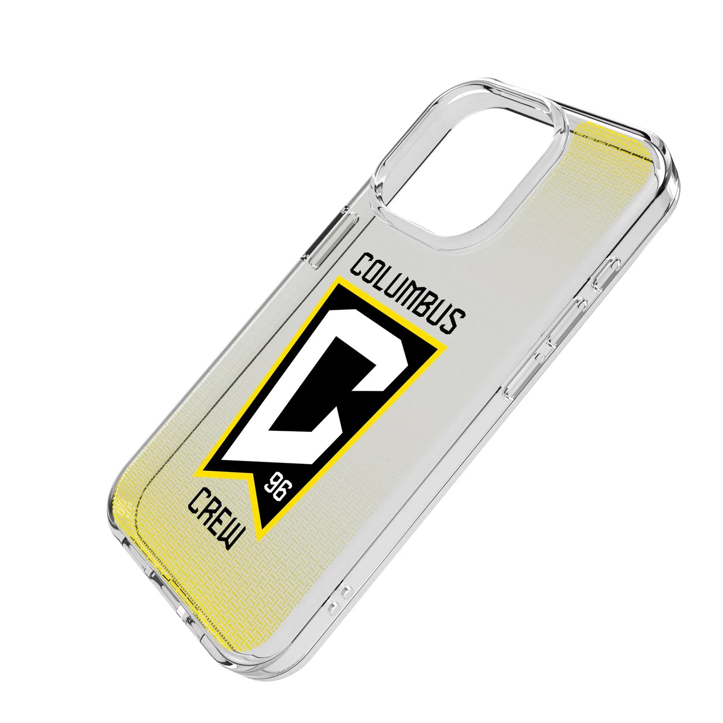 Columbus Crew Linen Clear Phone Case for Apple iPhone