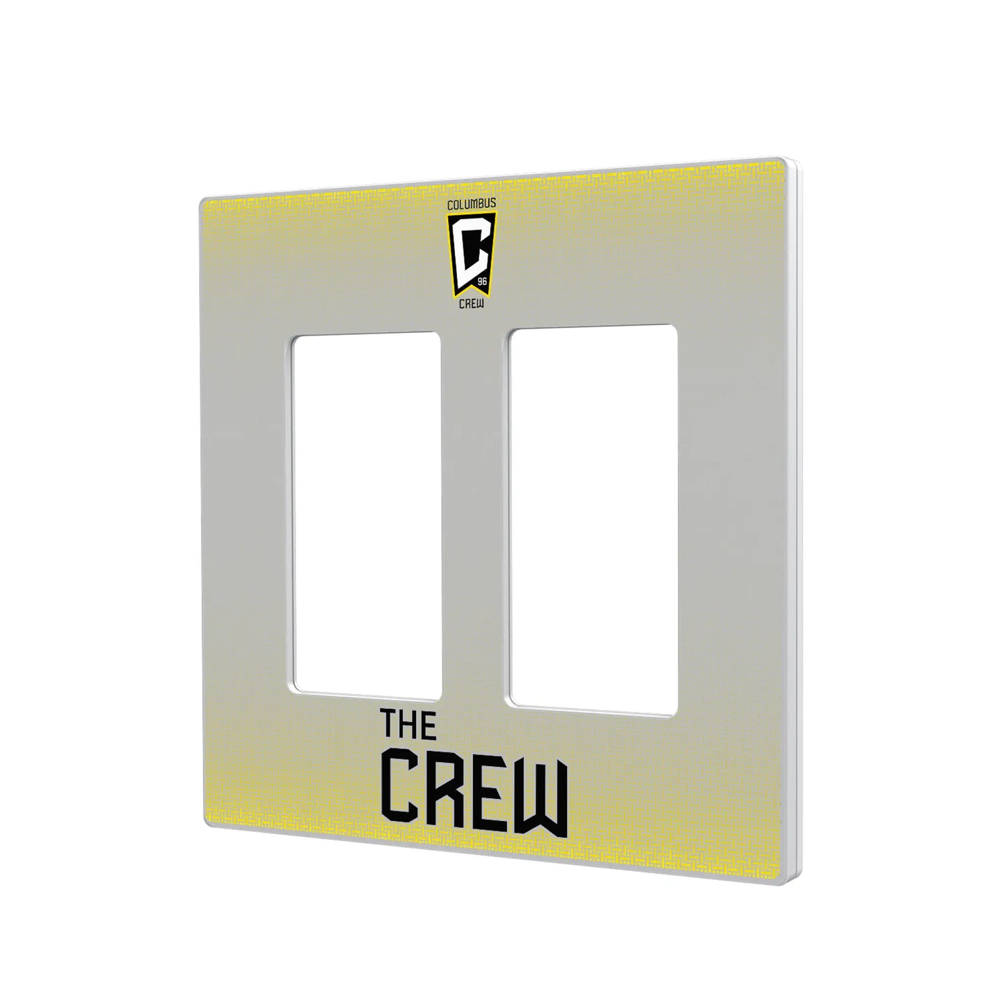 Columbus Crew Linen Hidden-Screw Light Switch Plate
