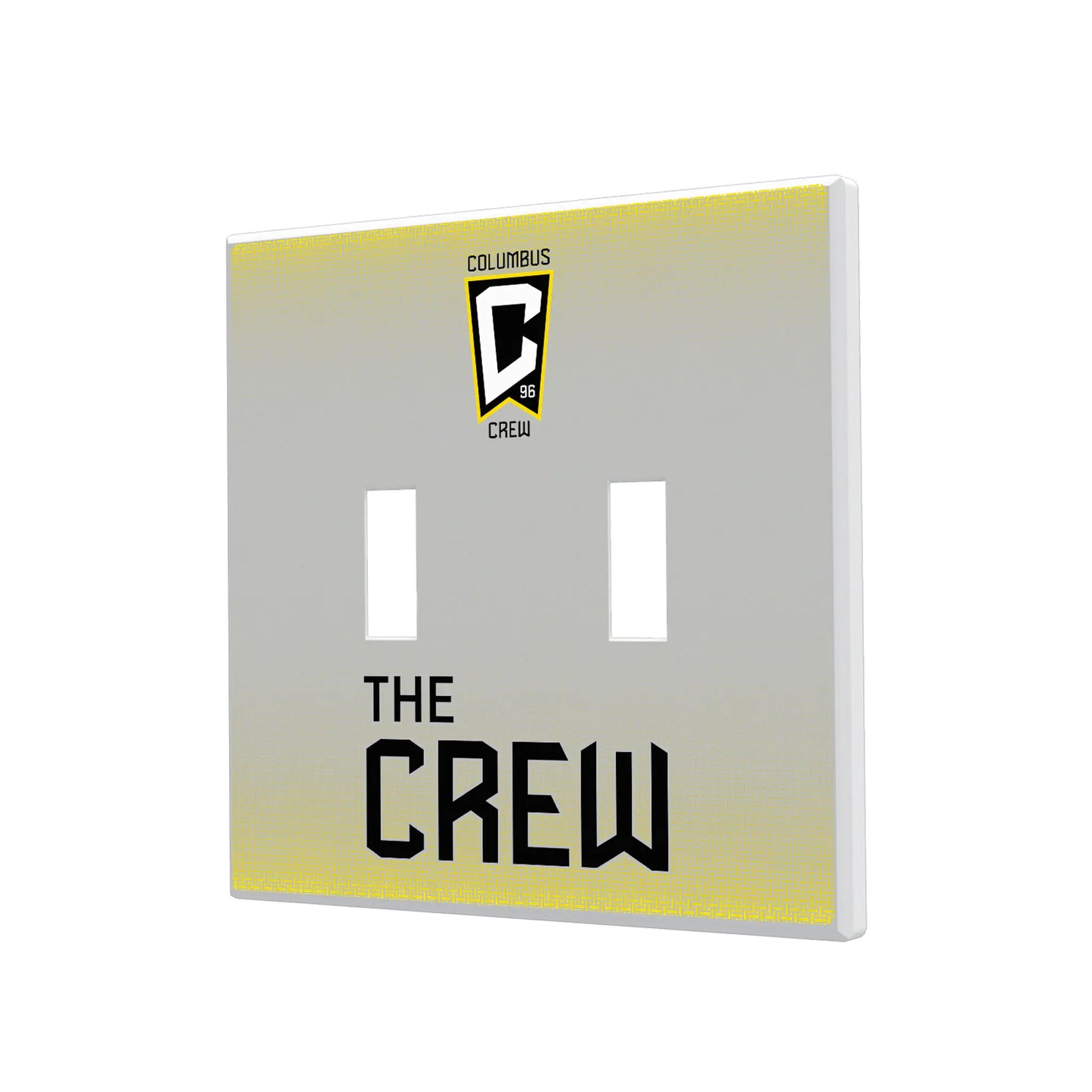 Columbus Crew Linen Hidden-Screw Light Switch Plate