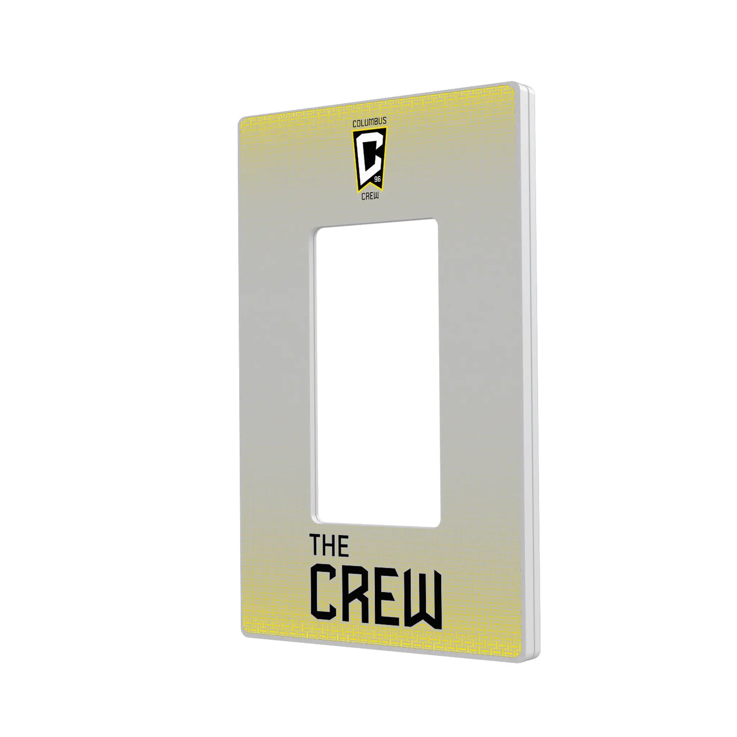 Columbus Crew Linen Hidden-Screw Light Switch Plate