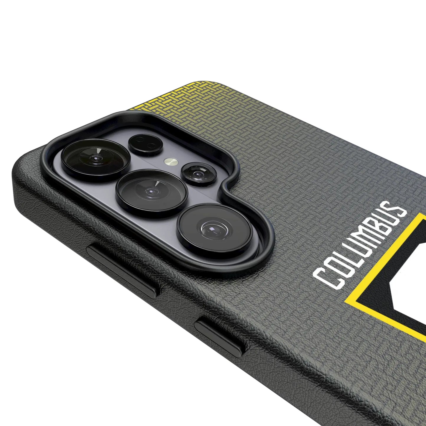 Columbus Crew Linen MagSafe Compatible Phone Case for Samsung Galaxy