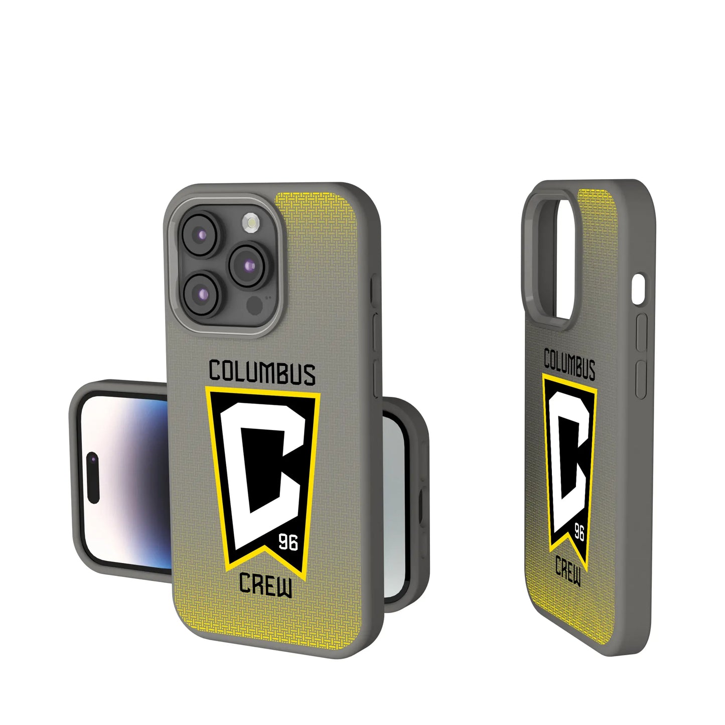 Columbus Crew Linen Soft Touch Phone Case for Apple iPhone