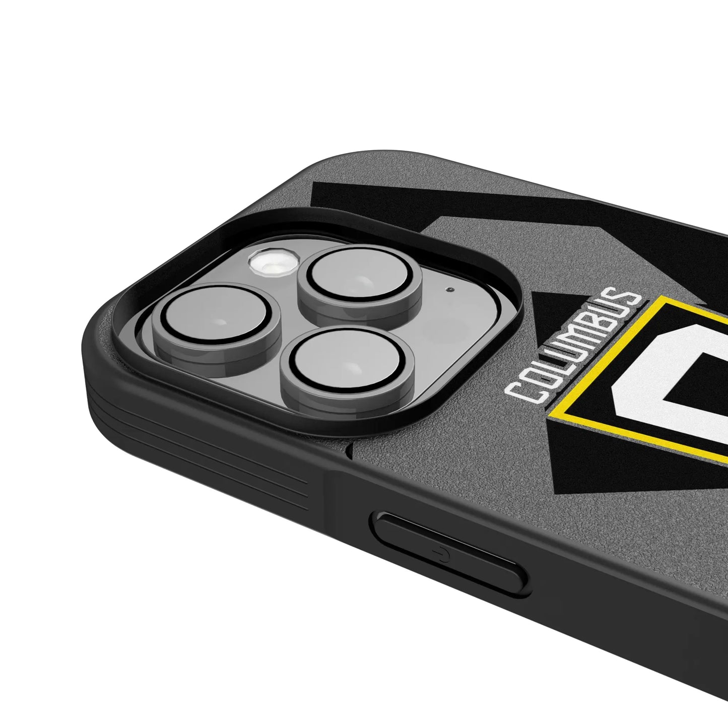 Columbus Crew Monocolor Tilt Bump Phone Case for Apple iPhone