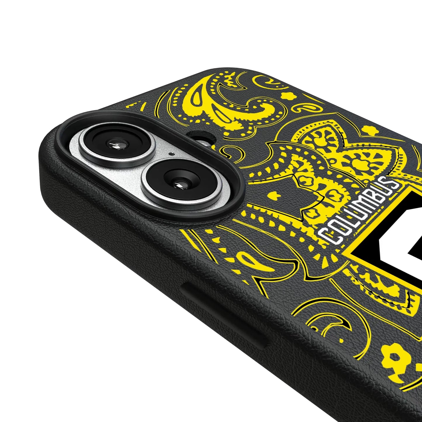 Columbus Crew Paisley MagSafe Compatible Phone Case for Apple iPhone