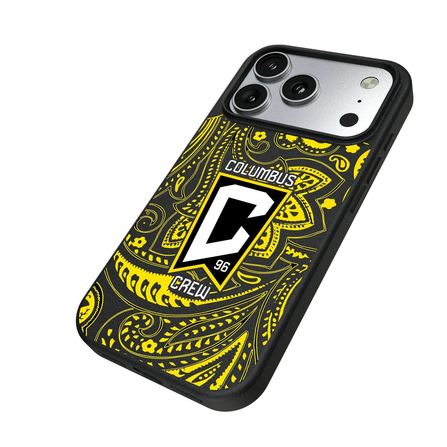 Columbus Crew Paisley MagSafe Compatible Phone Case for Apple iPhone