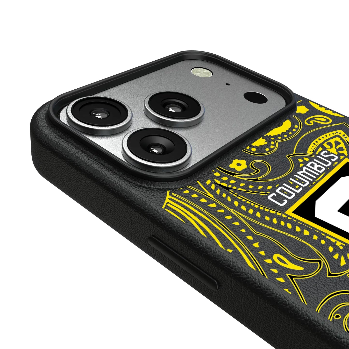 Columbus Crew Paisley MagSafe Compatible Phone Case for Apple iPhone
