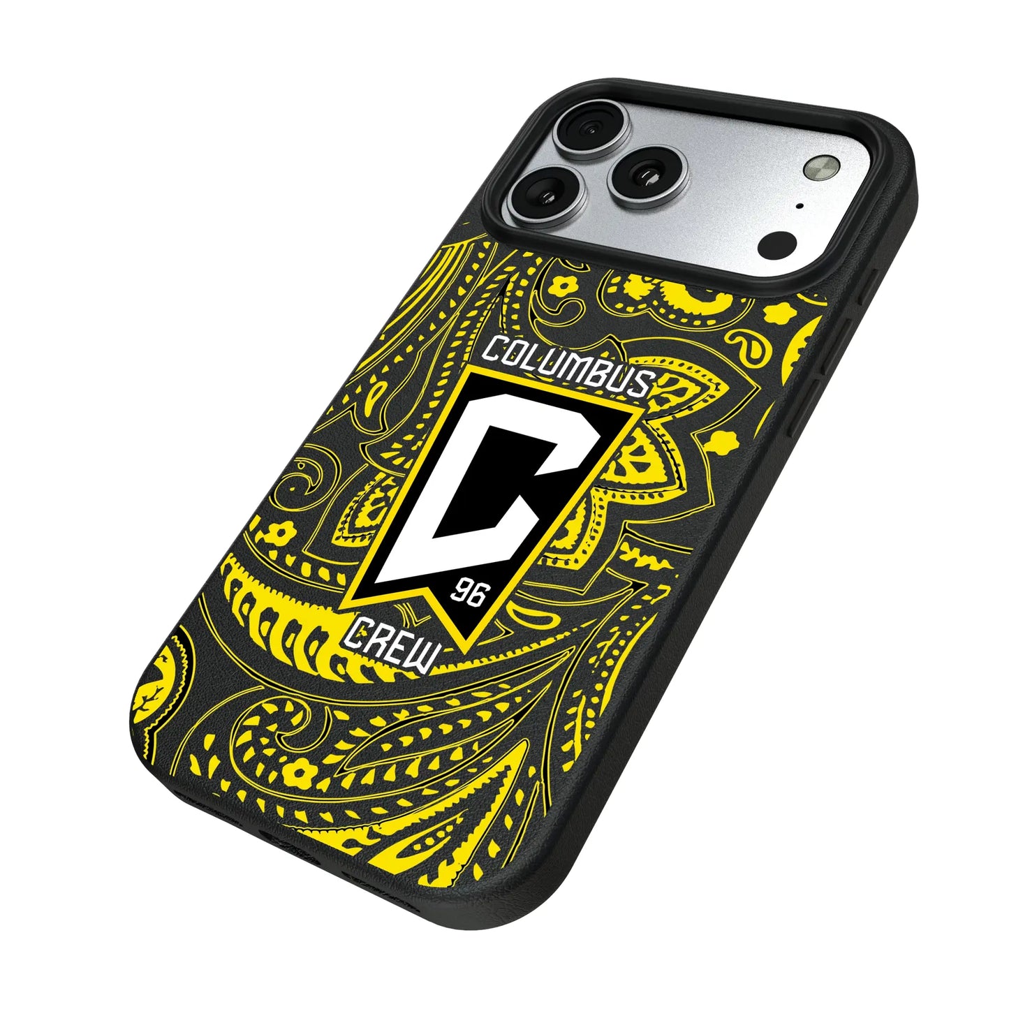 Columbus Crew Paisley MagSafe Compatible Phone Case for Apple iPhone