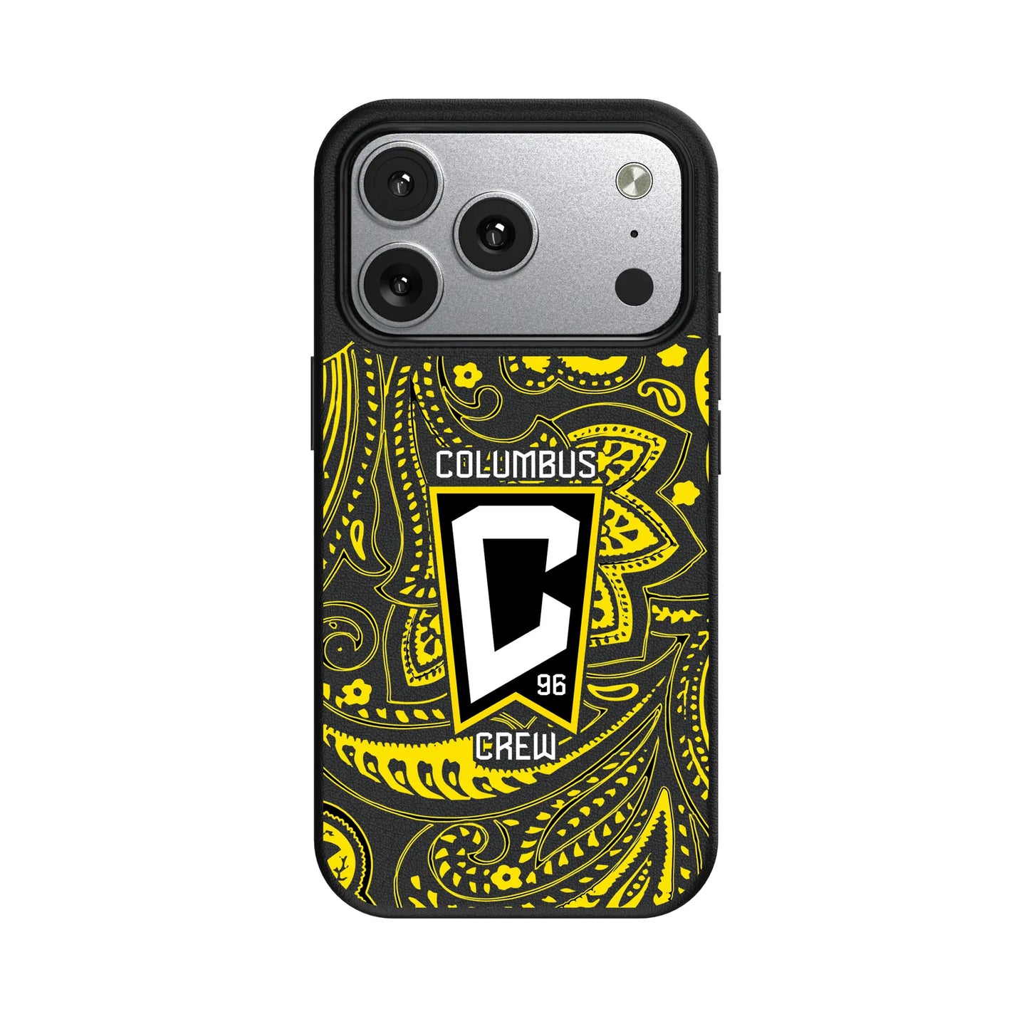 Columbus Crew Paisley MagSafe Compatible Phone Case for Apple iPhone