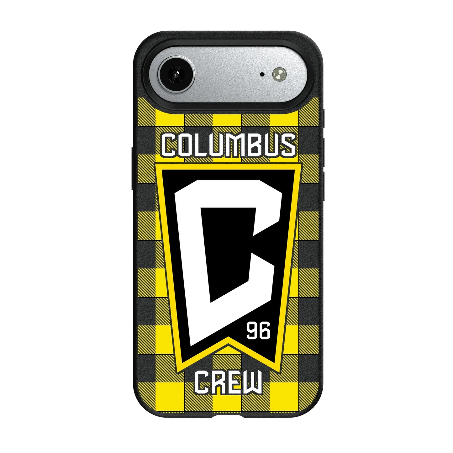 Columbus Crew Plaid MagSafe Compatible Phone Case for Apple iPhone