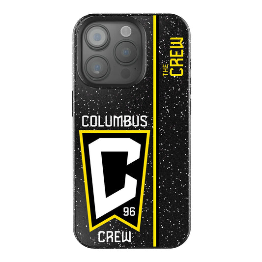 Columbus Crew Sidebar Black Bling Phone Case for Apple iPhone