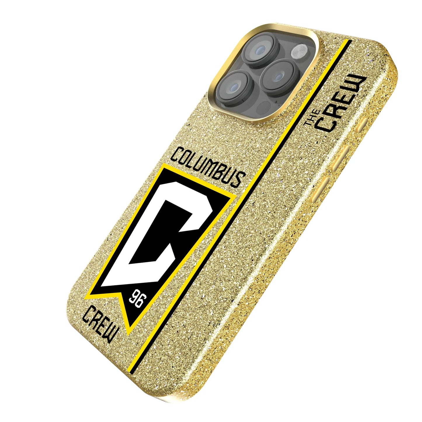 Columbus Crew Sidebar Bling Phone Case for Apple iPhone