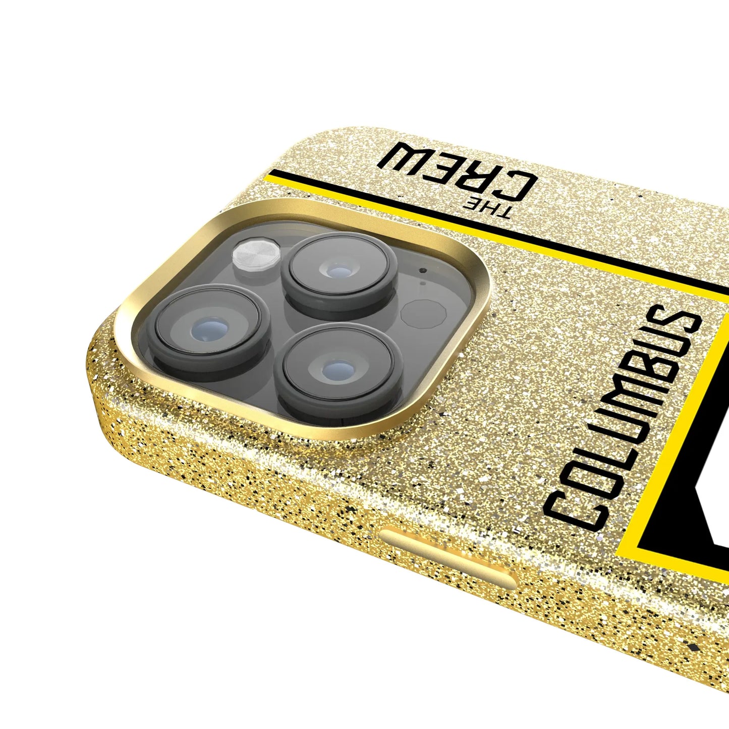 Columbus Crew Sidebar Bling Phone Case for Apple iPhone