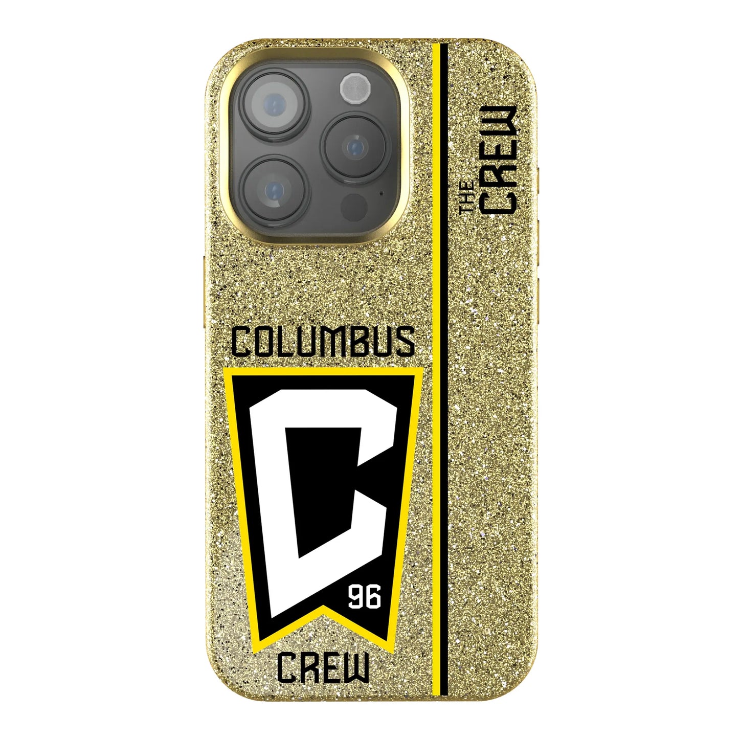 Columbus Crew Sidebar Bling Phone Case for Apple iPhone