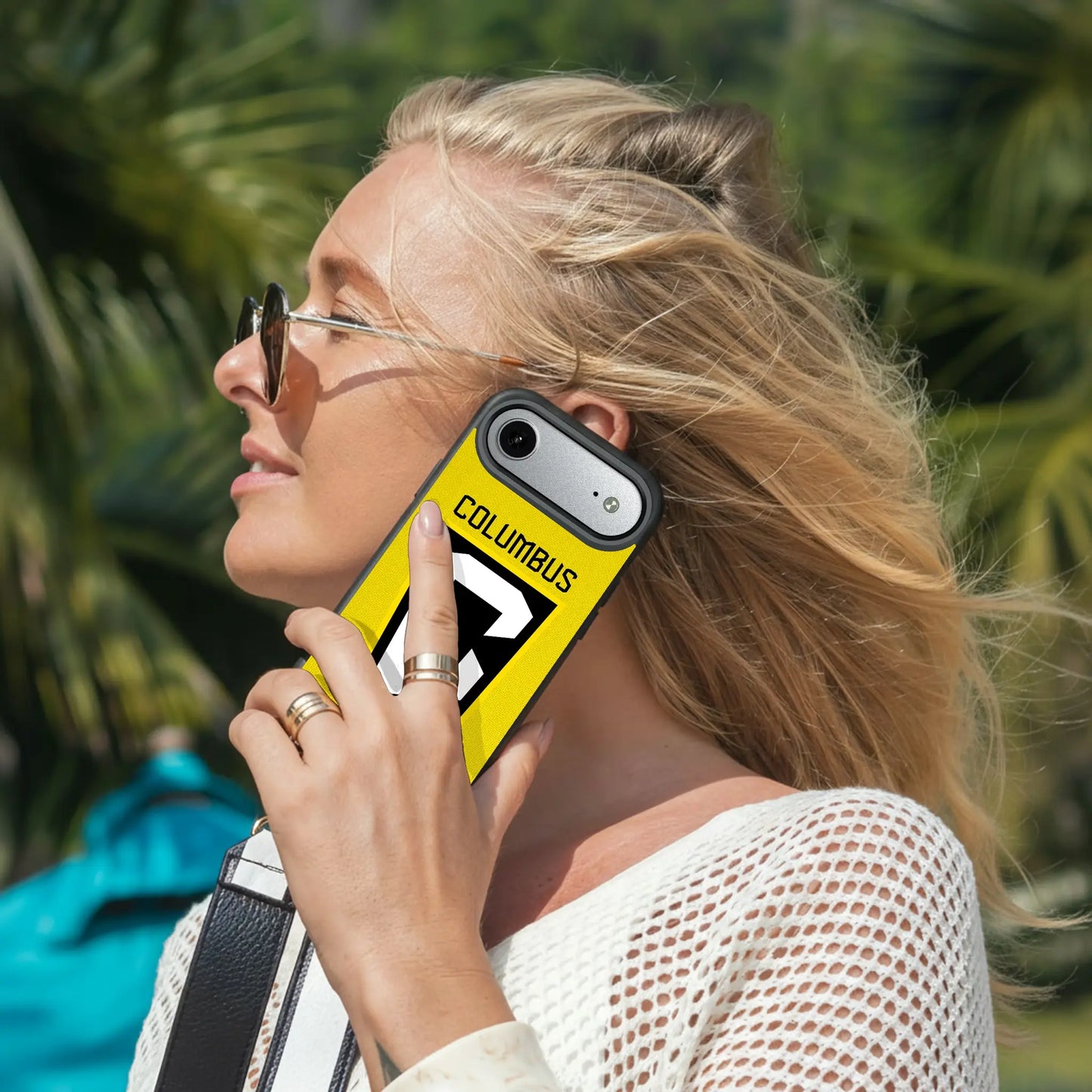 Columbus Crew Solid Bump Phone Case for Apple iPhone