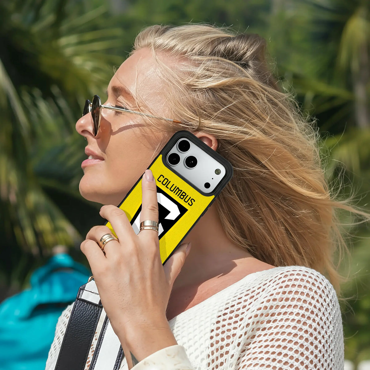 Columbus Crew Solid Bump Phone Case for Apple iPhone