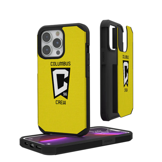 Columbus Crew Solid Rugged Phone Case for Apple iPhone