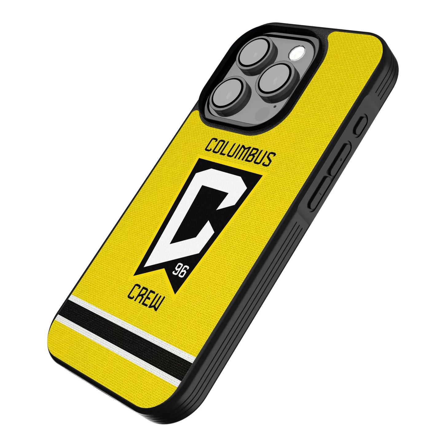 Columbus Crew Stripe Bump Phone Case for Apple iPhone