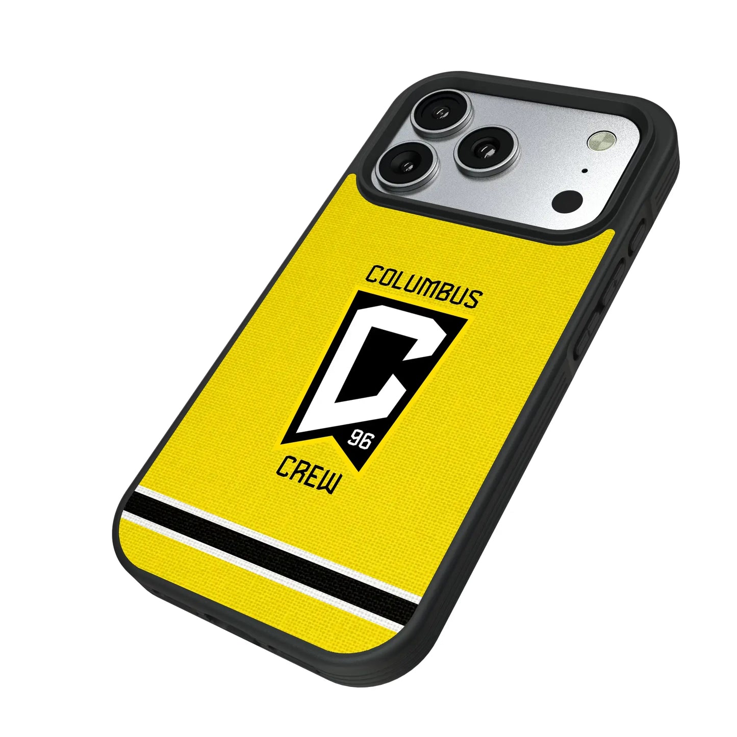 Columbus Crew Stripe Bump Phone Case for Apple iPhone