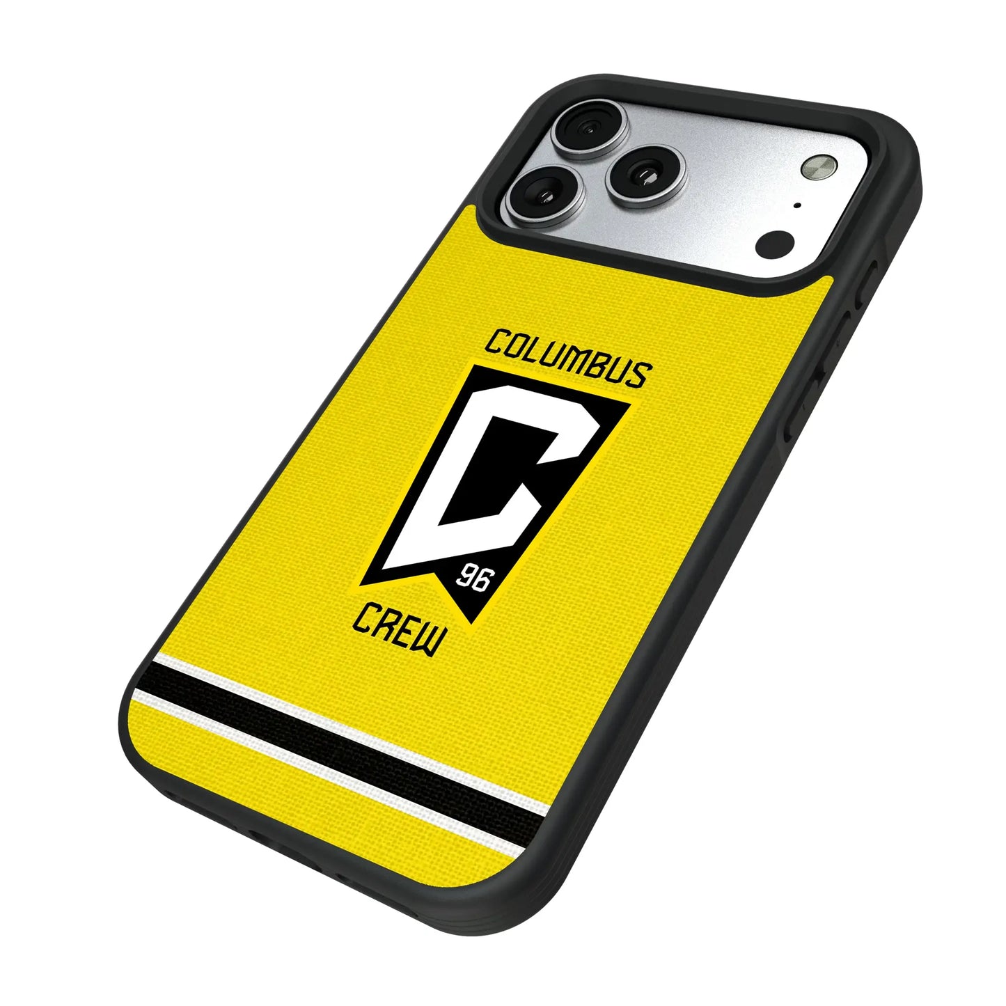 Columbus Crew Stripe Bump Phone Case for Apple iPhone