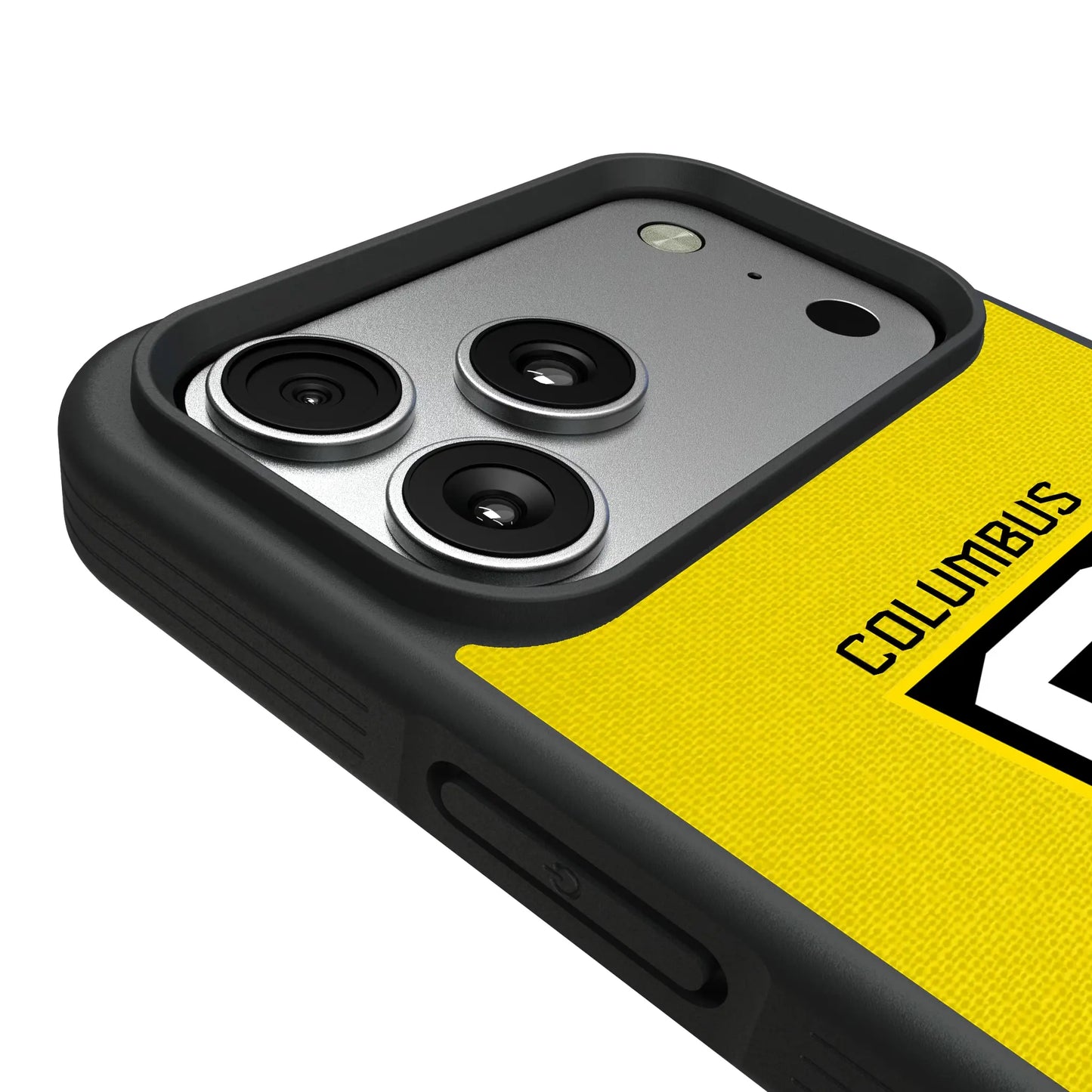 Columbus Crew Stripe Bump Phone Case for Apple iPhone