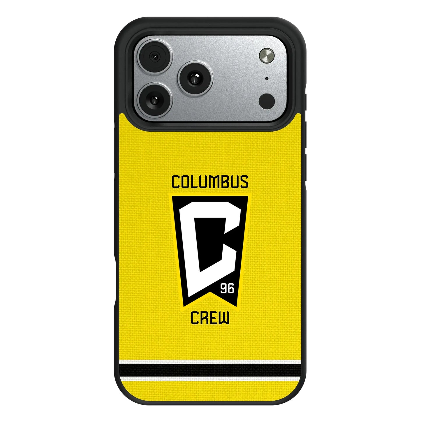Columbus Crew Stripe Bump Phone Case for Apple iPhone