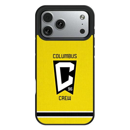 Columbus Crew Stripe Bump Phone Case for Apple iPhone