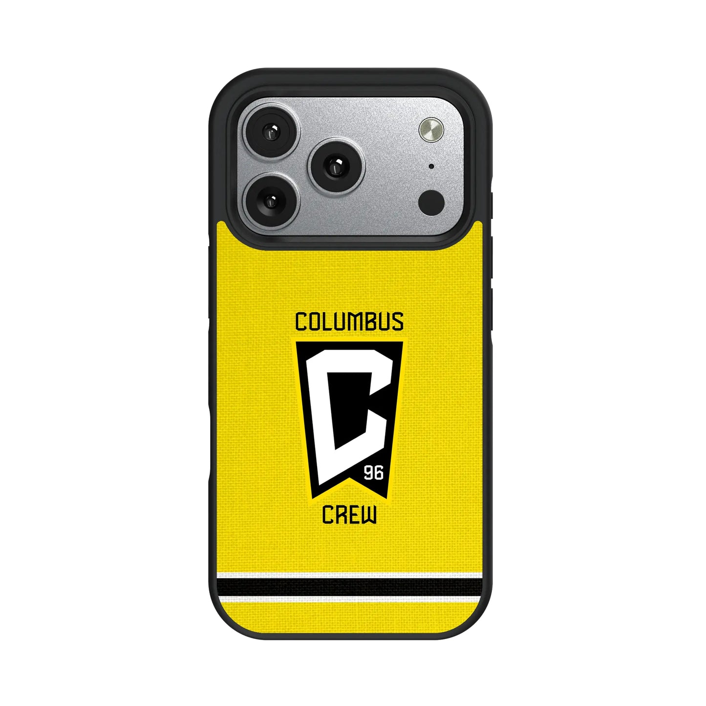 Columbus Crew Stripe Bump Phone Case for Apple iPhone