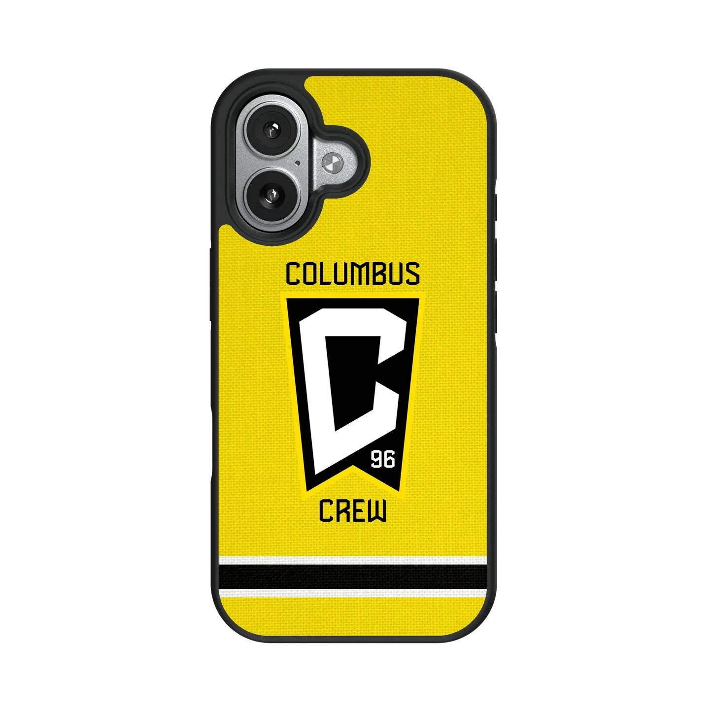 Columbus Crew Stripe Bump Phone Case for Apple iPhone