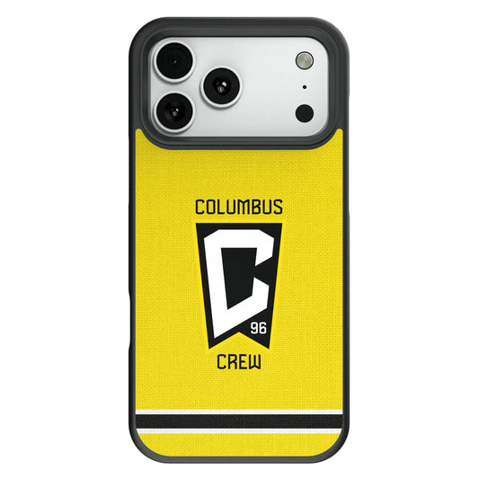 Columbus Crew Stripe Bump Phone Case for Apple iPhone