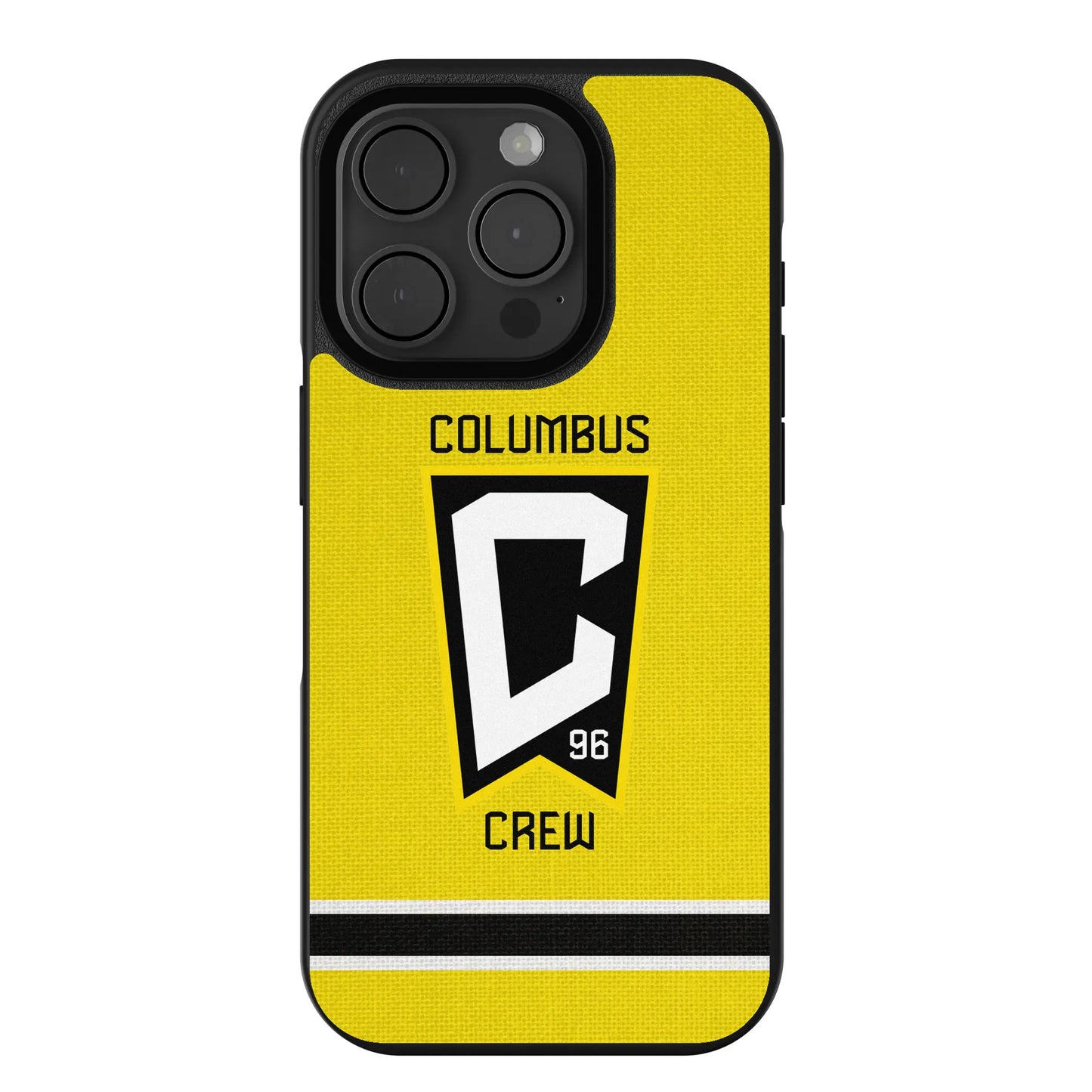 Columbus Crew Stripe Bump Phone Case for Apple iPhone