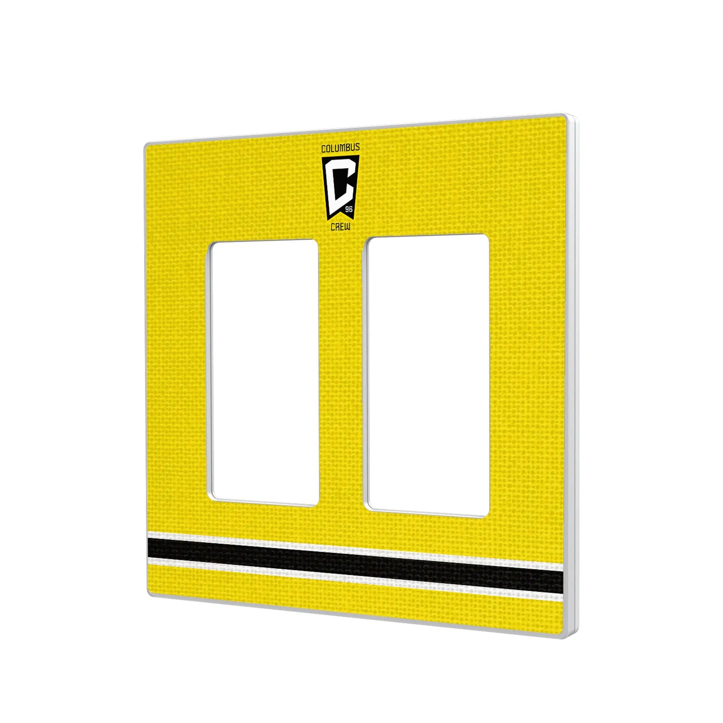 Columbus Crew Stripe Hidden-Screw Light Switch Plate