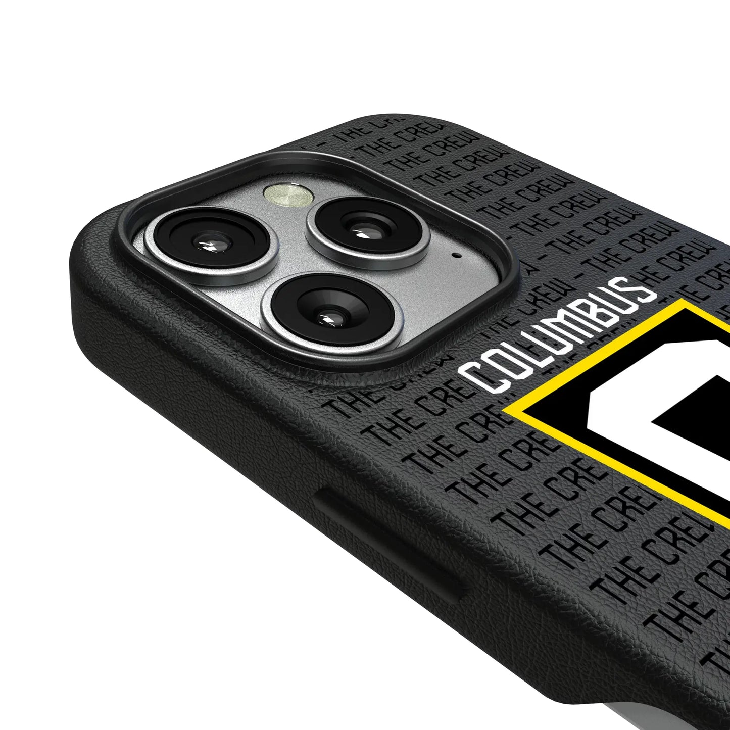 Columbus Crew Text Backdrop MagSafe Compatible Phone Case for Apple iPhone