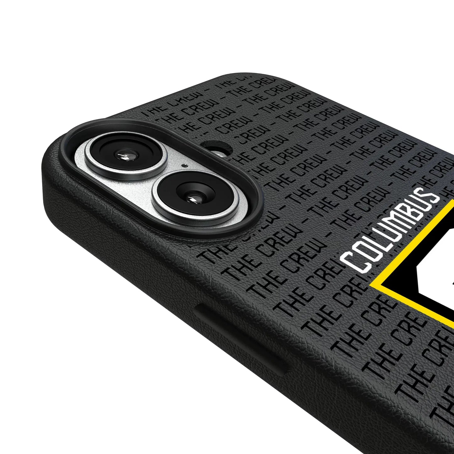 Columbus Crew Text Backdrop MagSafe Compatible Phone Case for Apple iPhone