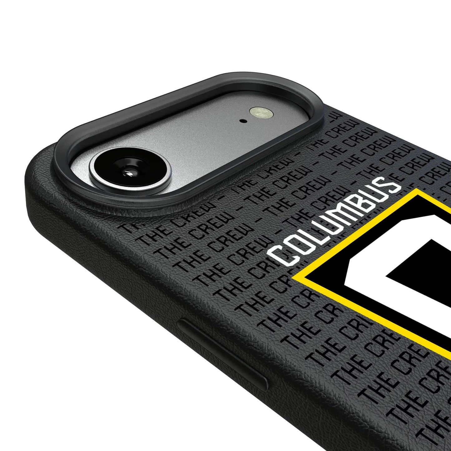 Columbus Crew Text Backdrop MagSafe Compatible Phone Case for Apple iPhone