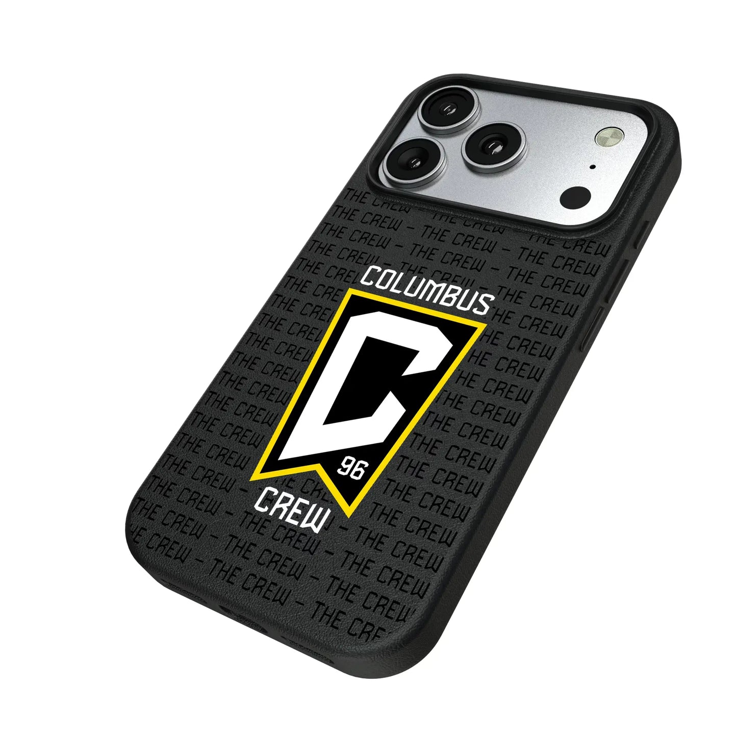 Columbus Crew Text Backdrop MagSafe Compatible Phone Case for Apple iPhone