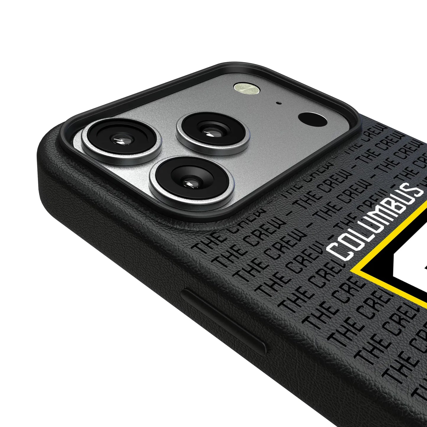 Columbus Crew Text Backdrop MagSafe Compatible Phone Case for Apple iPhone