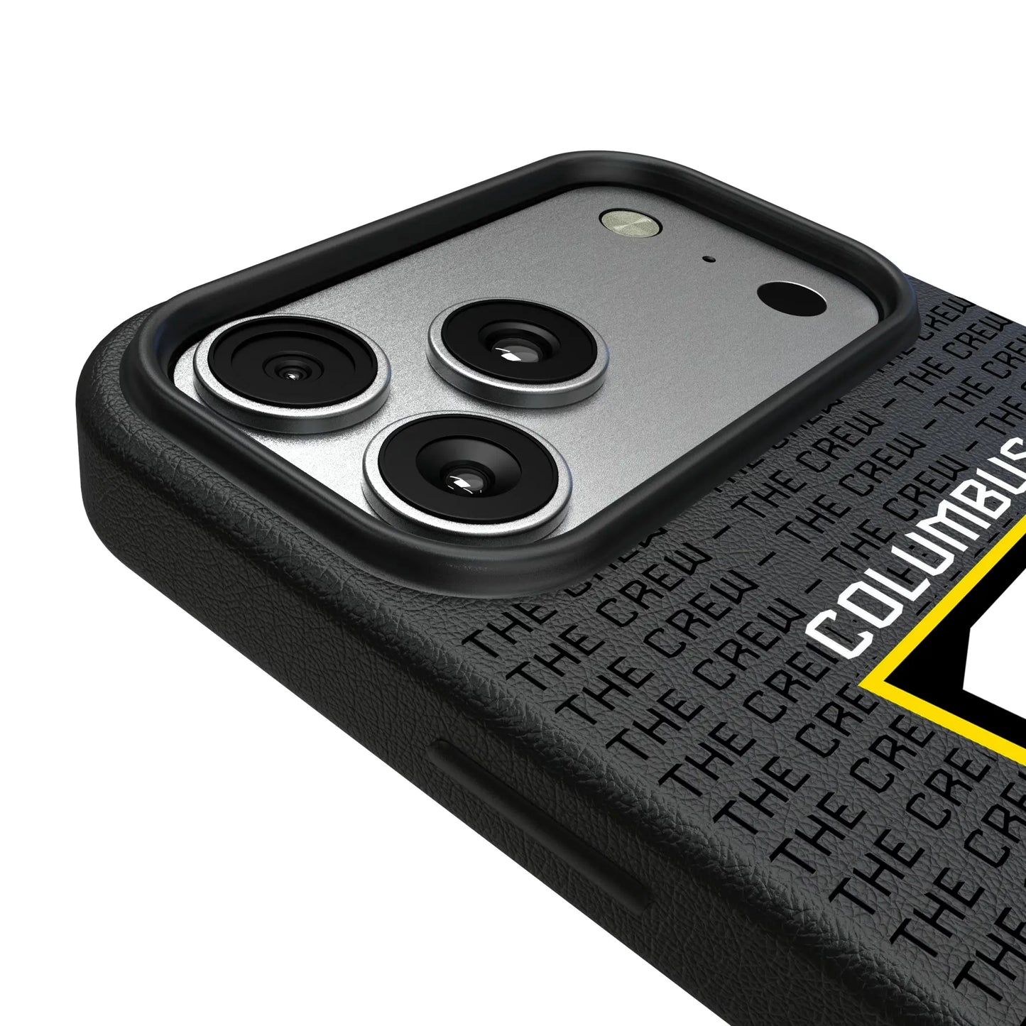 Columbus Crew Text Backdrop MagSafe Compatible Phone Case for Apple iPhone