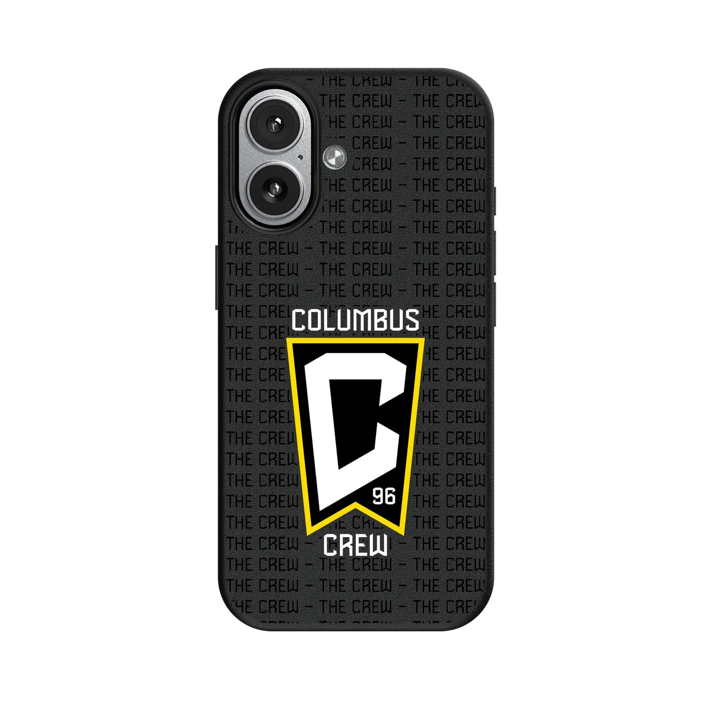 Columbus Crew Text Backdrop MagSafe Compatible Phone Case for Apple iPhone