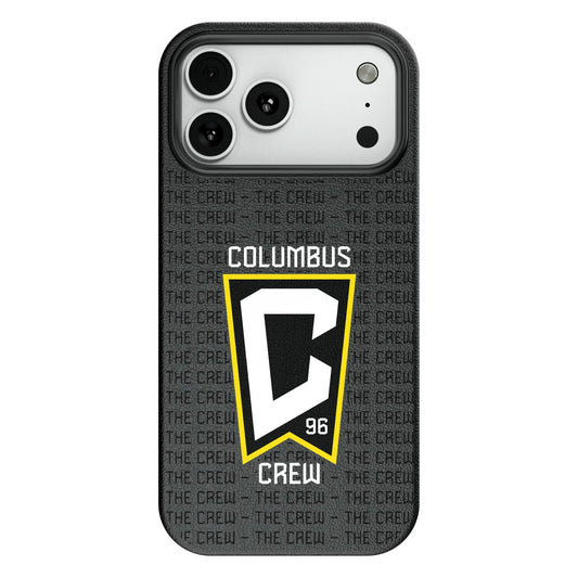 Columbus Crew Text Backdrop MagSafe Compatible Phone Case for Apple iPhone