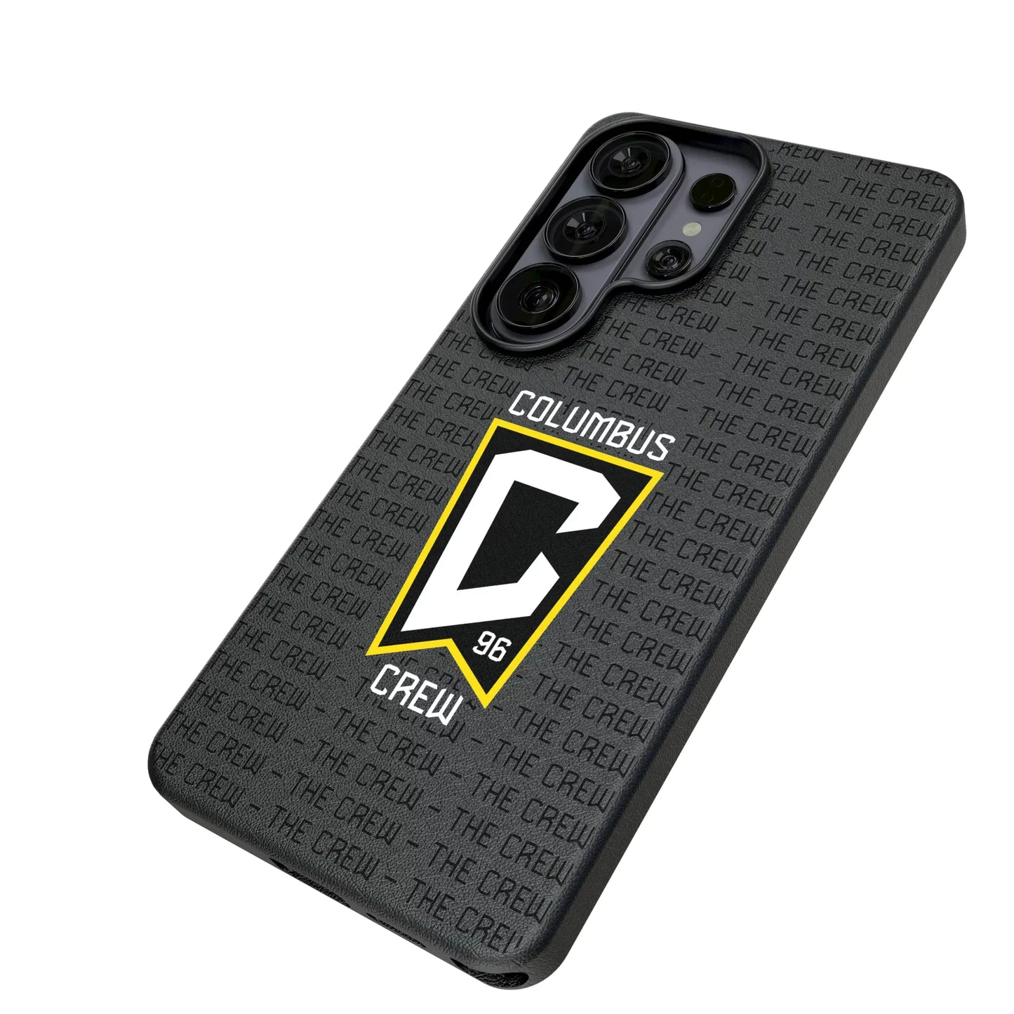 Columbus Crew Text Backdrop MagSafe Compatible Phone Case for Samsung Galaxy