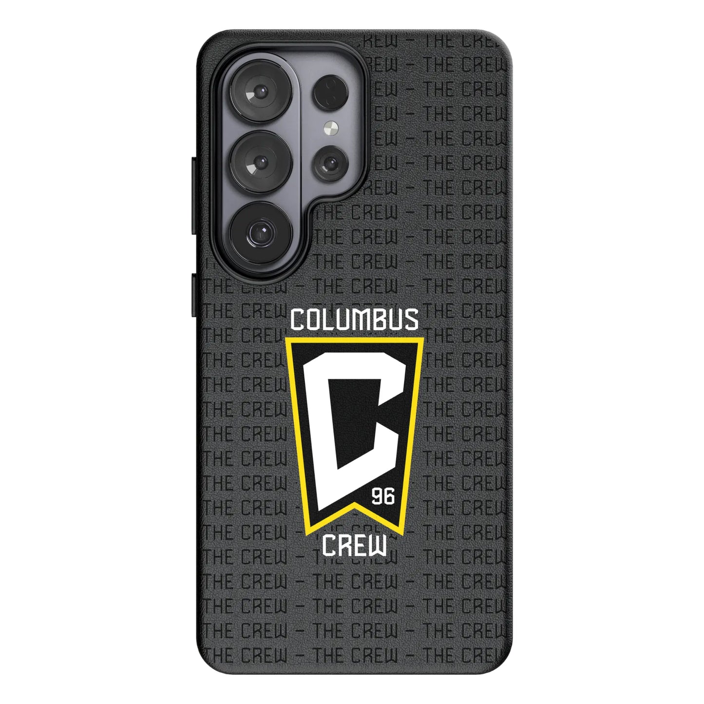 Columbus Crew Text Backdrop MagSafe Compatible Phone Case for Samsung Galaxy