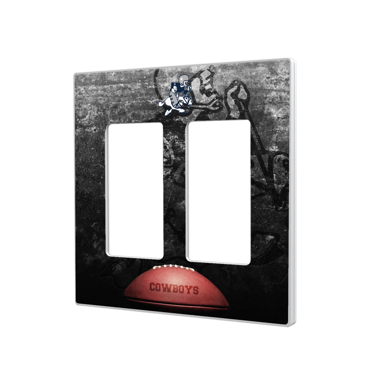 Dallas Cowboys 1966-1969 Historic Collection Legendary Hidden-Screw Light Switch Plate