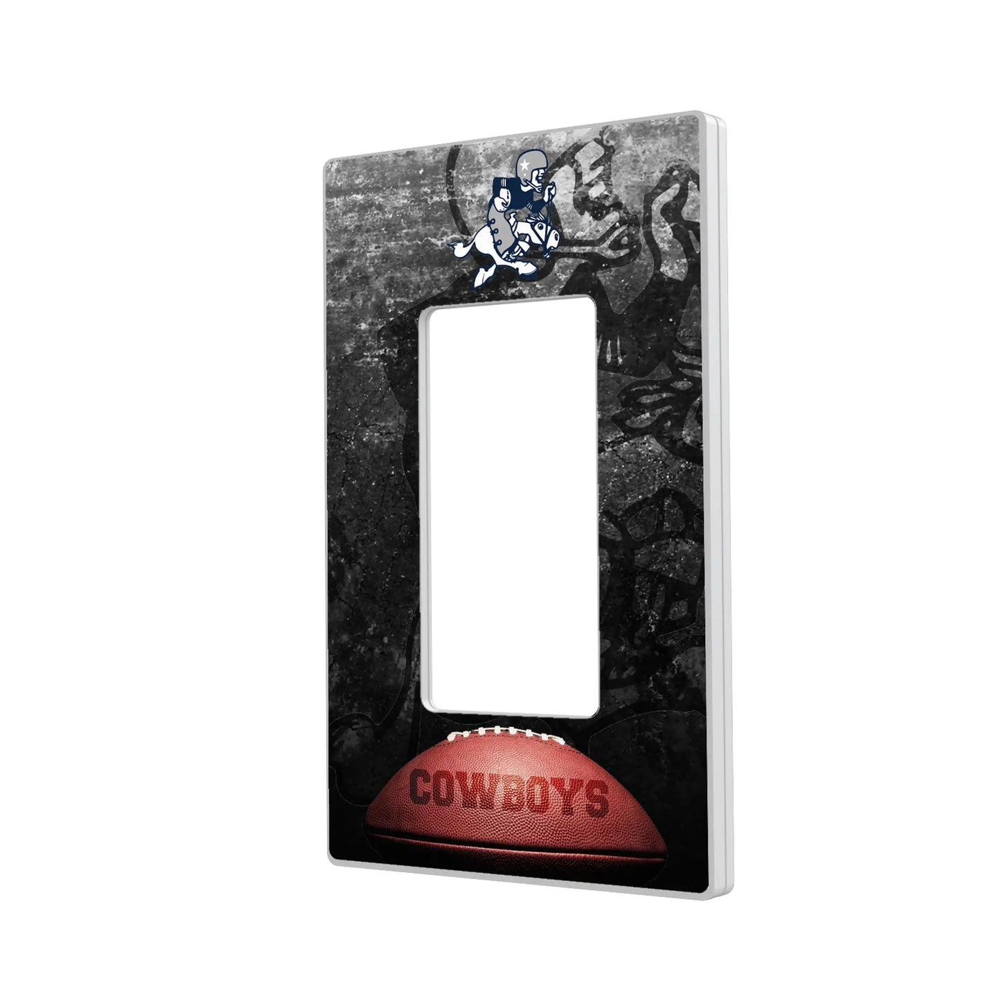 Dallas Cowboys 1966-1969 Historic Collection Legendary Hidden-Screw Light Switch Plate