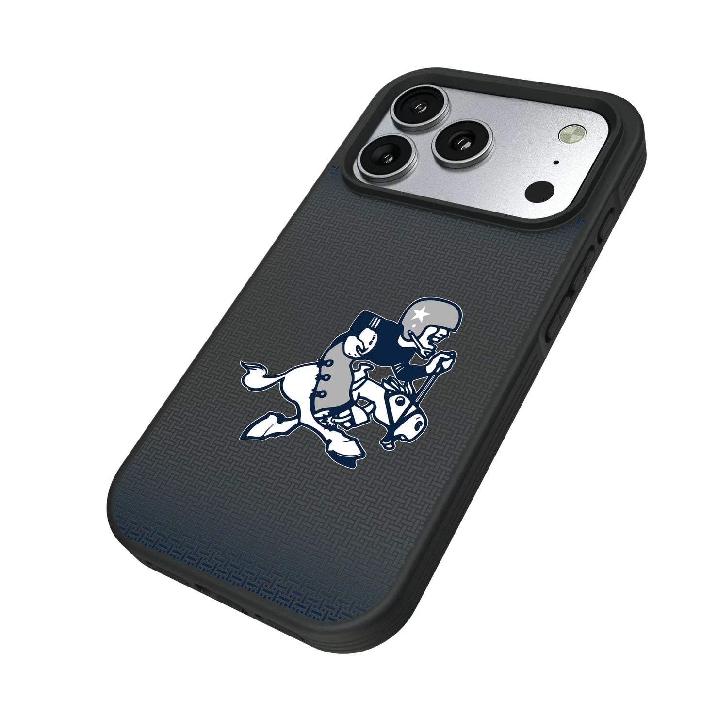 Dallas Cowboys 1966-1969 Historic Collection Linen Bump Phone Case for Apple iPhone