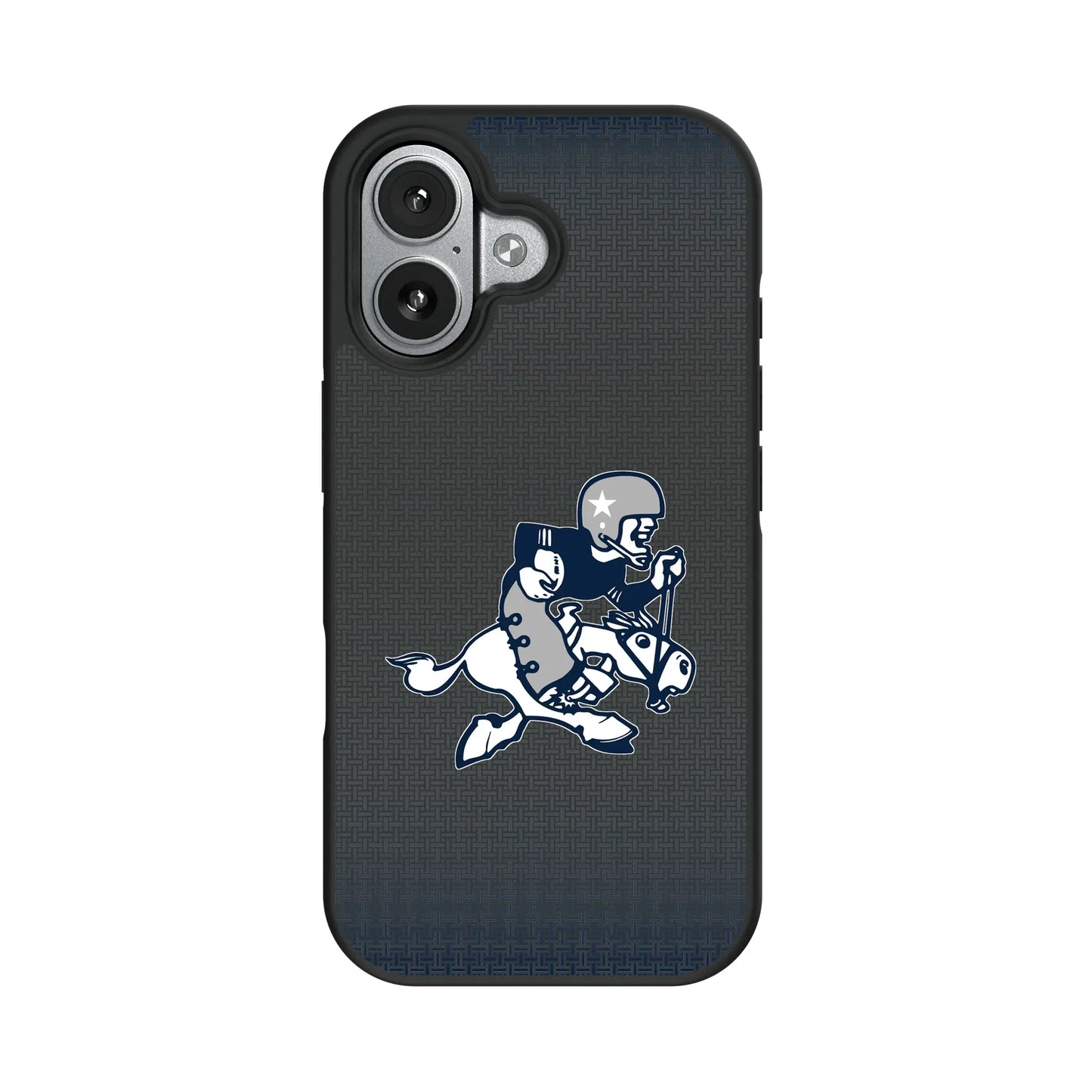 Dallas Cowboys 1966-1969 Historic Collection Linen Bump Phone Case for Apple iPhone